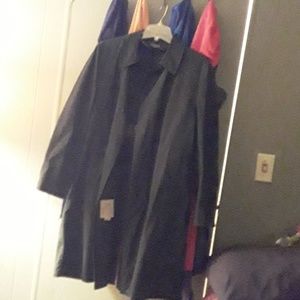 London Fog army green trench coat